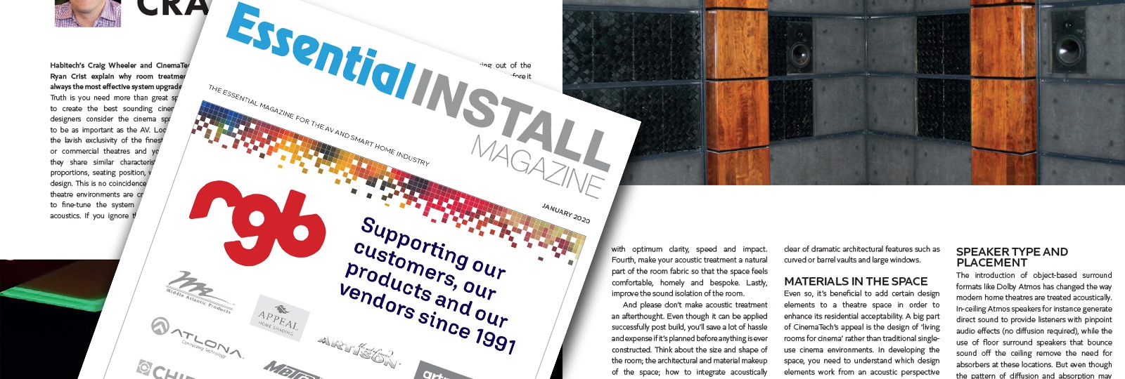 Essential Install Taps CinemaTech’s Expertise in Home Theater Acoustical Treatment