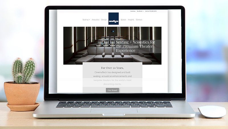 CinemaTech Introduces A New Website and Refreshed Brand Identity
