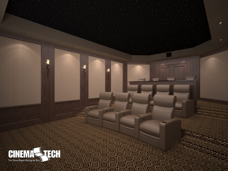 Traditional Home Theater in Kansas