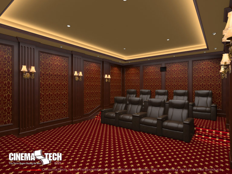 Traditional Home Theater Layout