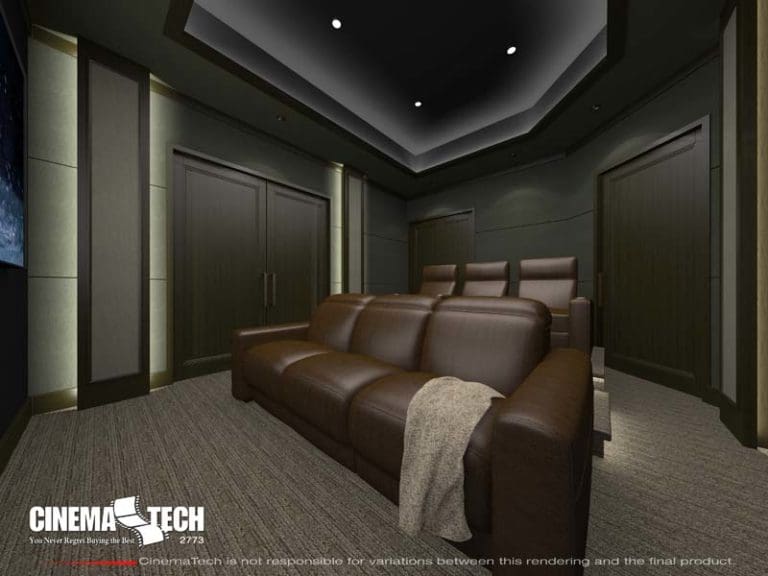 Small Home Theater Layout