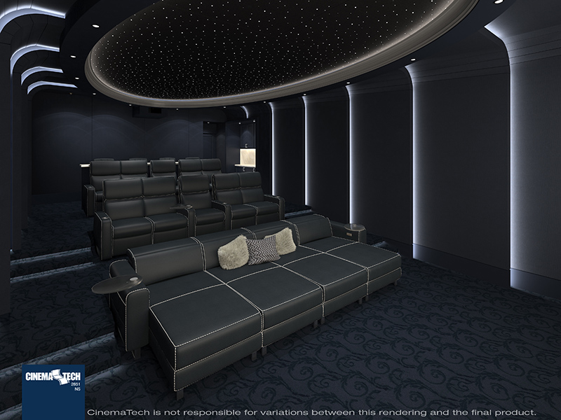 5 Best Home Theater Seating Layouts, Home Cinema Style Sofas