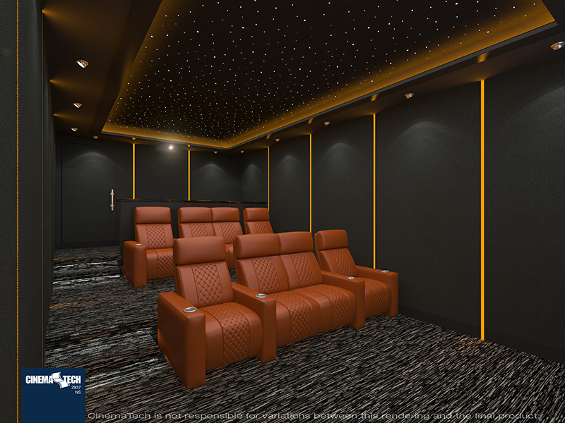 Cinematech Loveseat home theater seating
