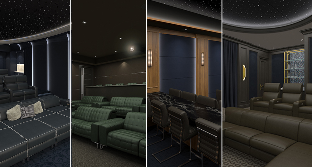5 Best Home Theater Seating Layouts, Home Theater Sofa Seating