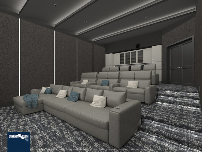 Comfortable Home Theater Seating