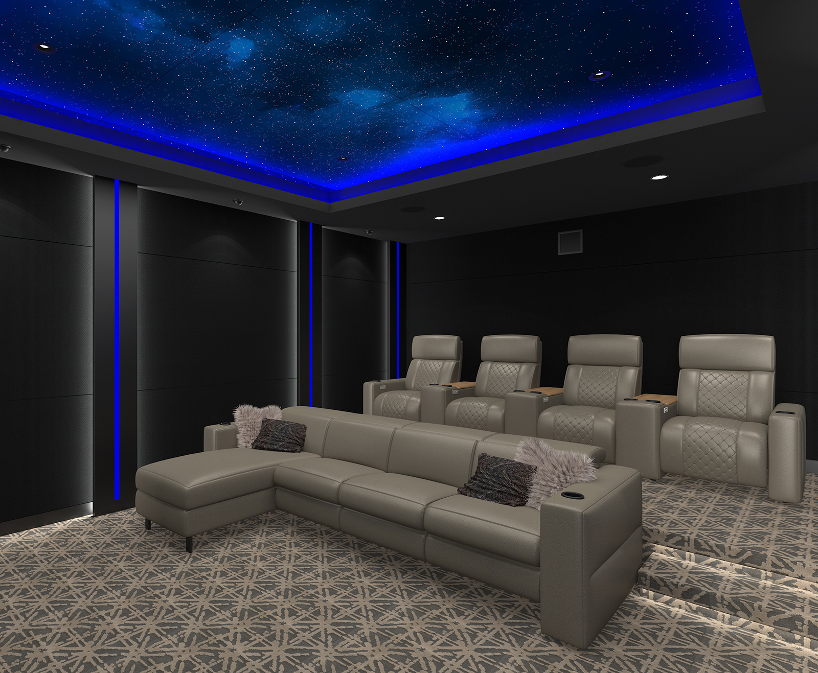 4 Secrets To The Best Home Theater Lighting