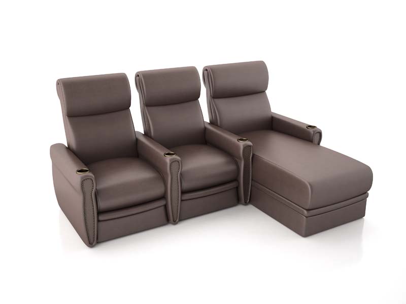 Lonestar incliner with chaise configuration