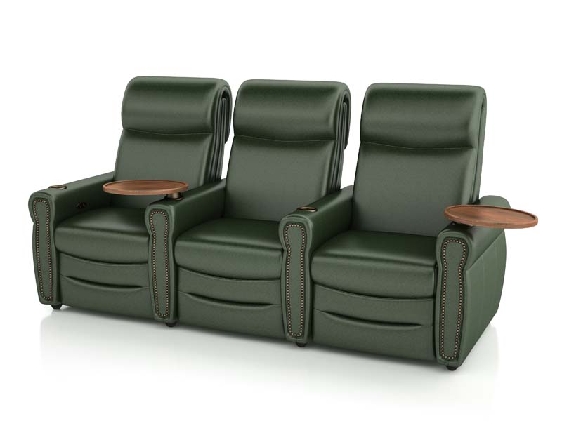 Lonestar incliner with wood tables