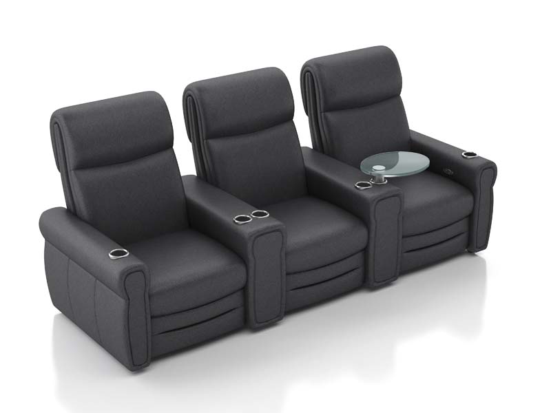 Lonestar incliner with double armrest