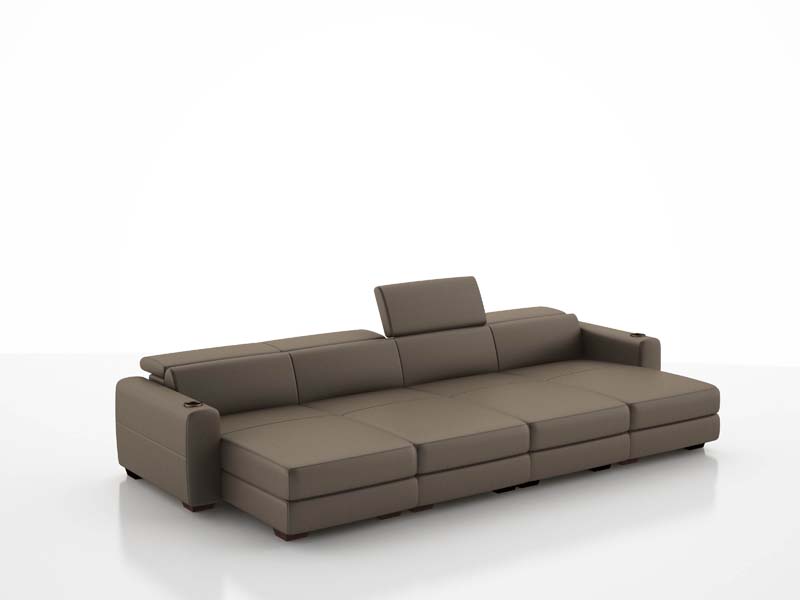 Estrella with chaise / sofa bed configuration