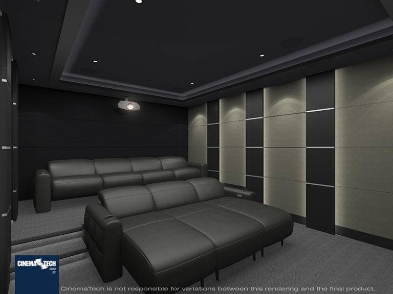 3 Seater Theater Lounge