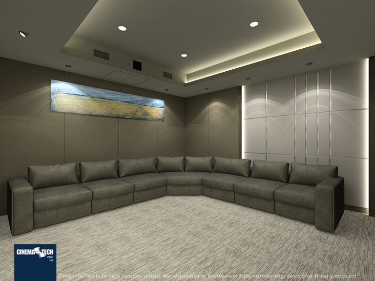 Home Theater Sectional Sofa