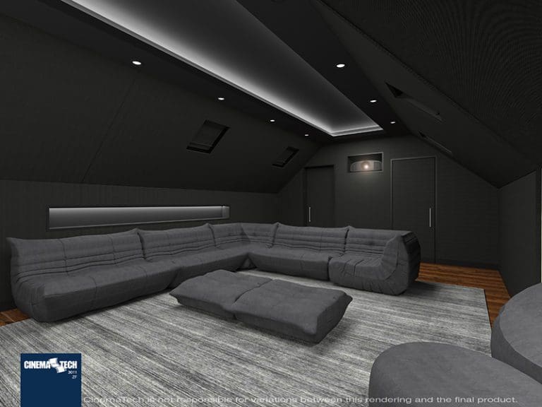 Custom Home Theater Seating