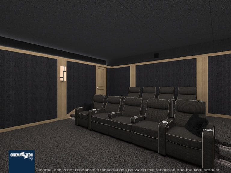 Luxury Home Movie Theater Seats