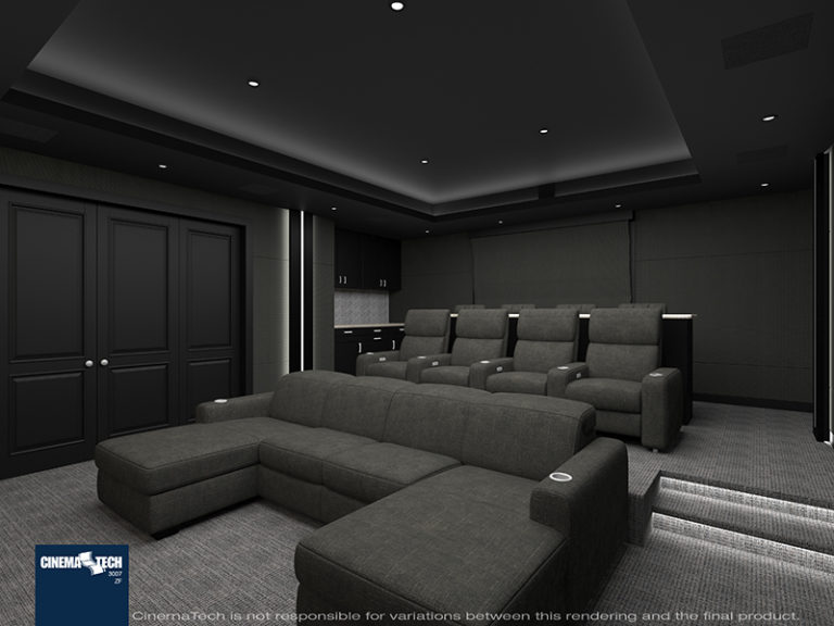 Fabric Home Theater Seating