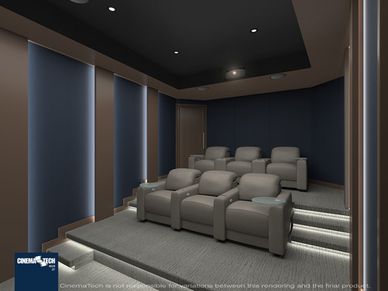 Luxury Home Theater Room