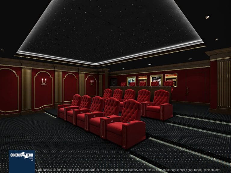 Art Deco Home Cinema