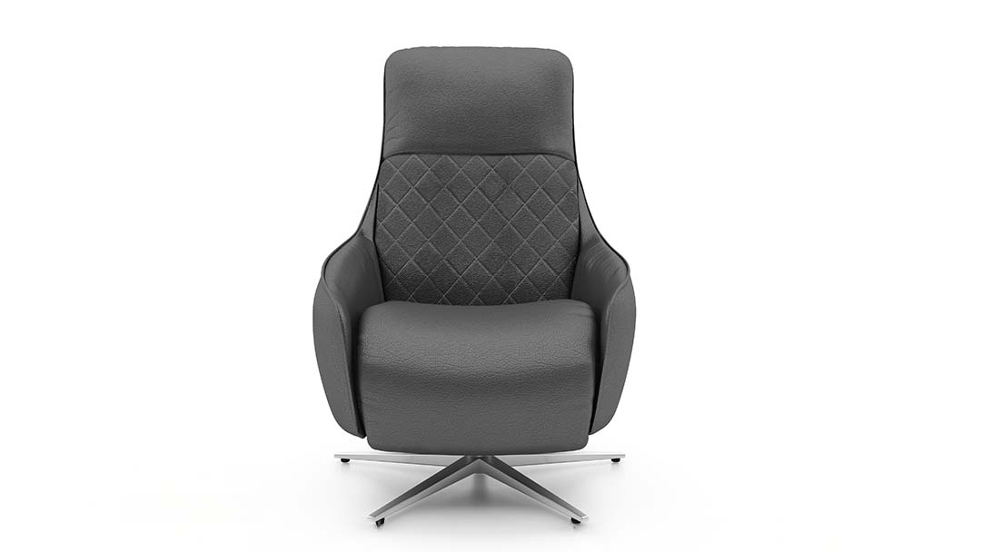 CinemaTech's Danta Swivel Chair on a white background