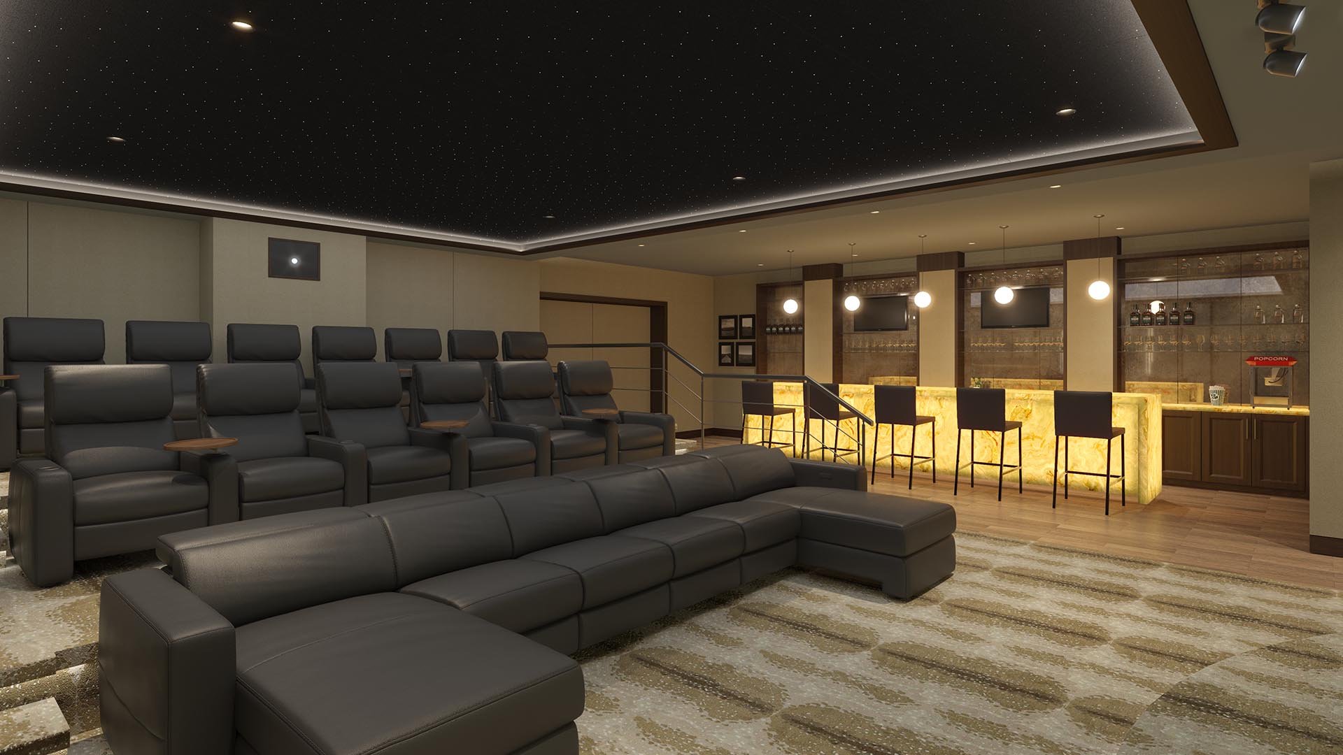 Home Theater Seating Trends 2025: Where Luxury Furniture Meets Cinematic Comfort