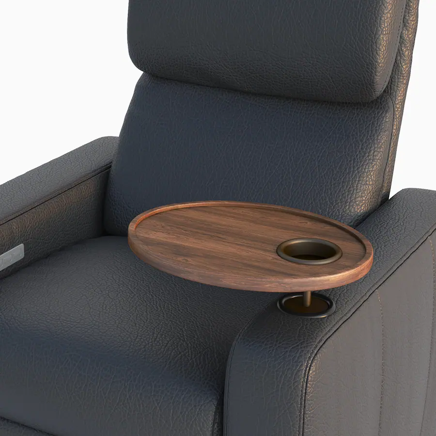 Oval Table with Cup Holder Estrella