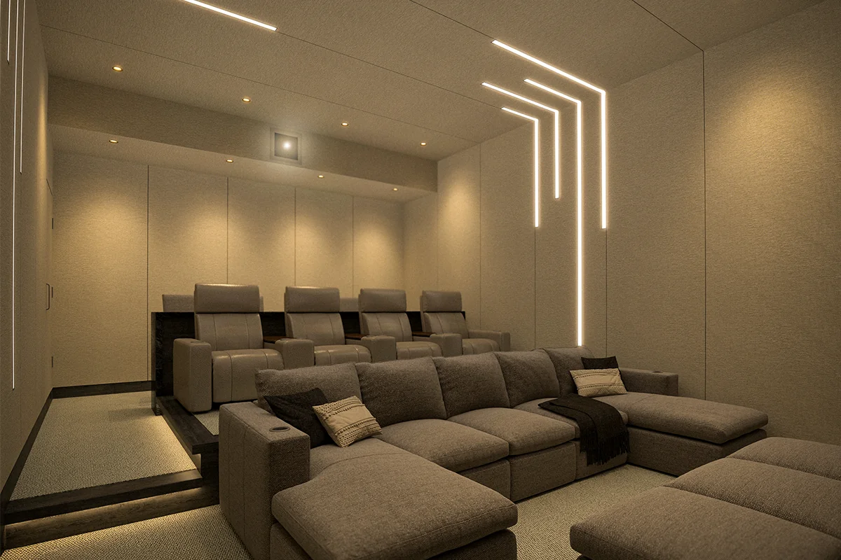 2025 Luxury Home Theater Design Trends for Interior Designers